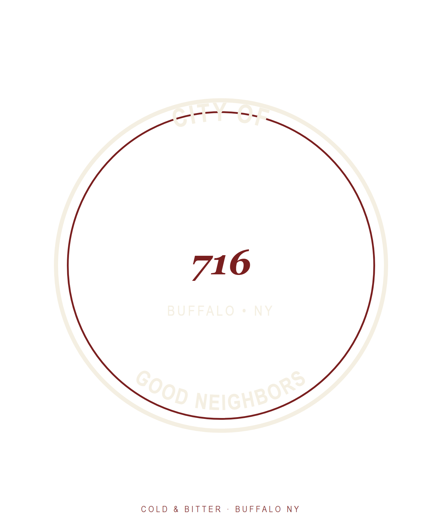 City Of Good Neighbors — Black garment