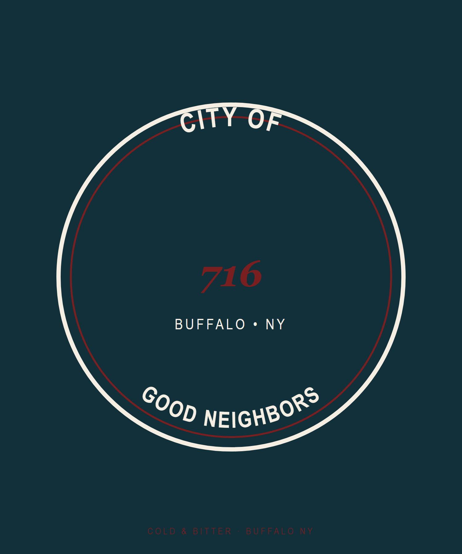 City Of Good Neighbors — Buffalo NY t-shirt