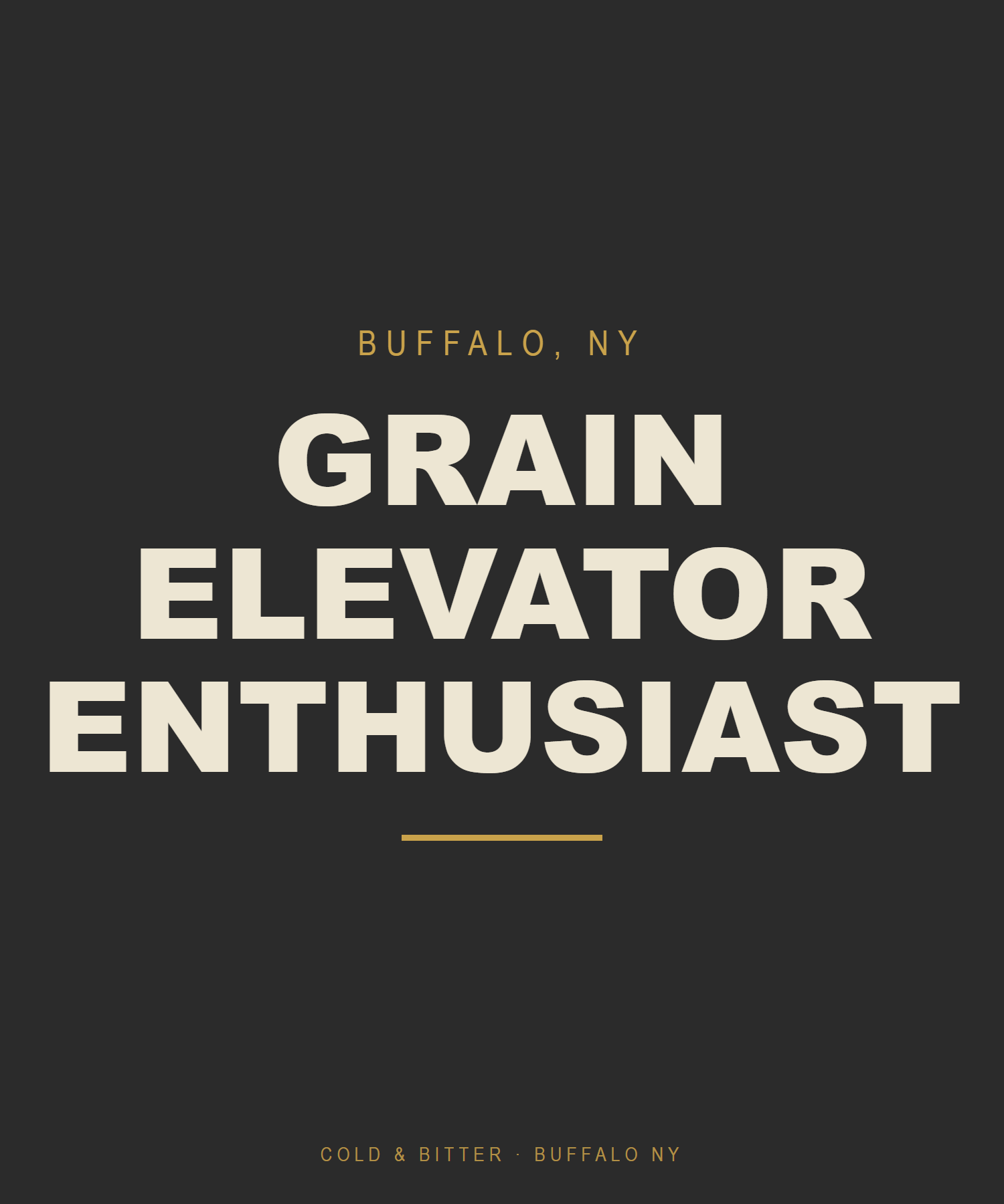 Grain Elevator Enthusiast — Buffalo NY t-shirt