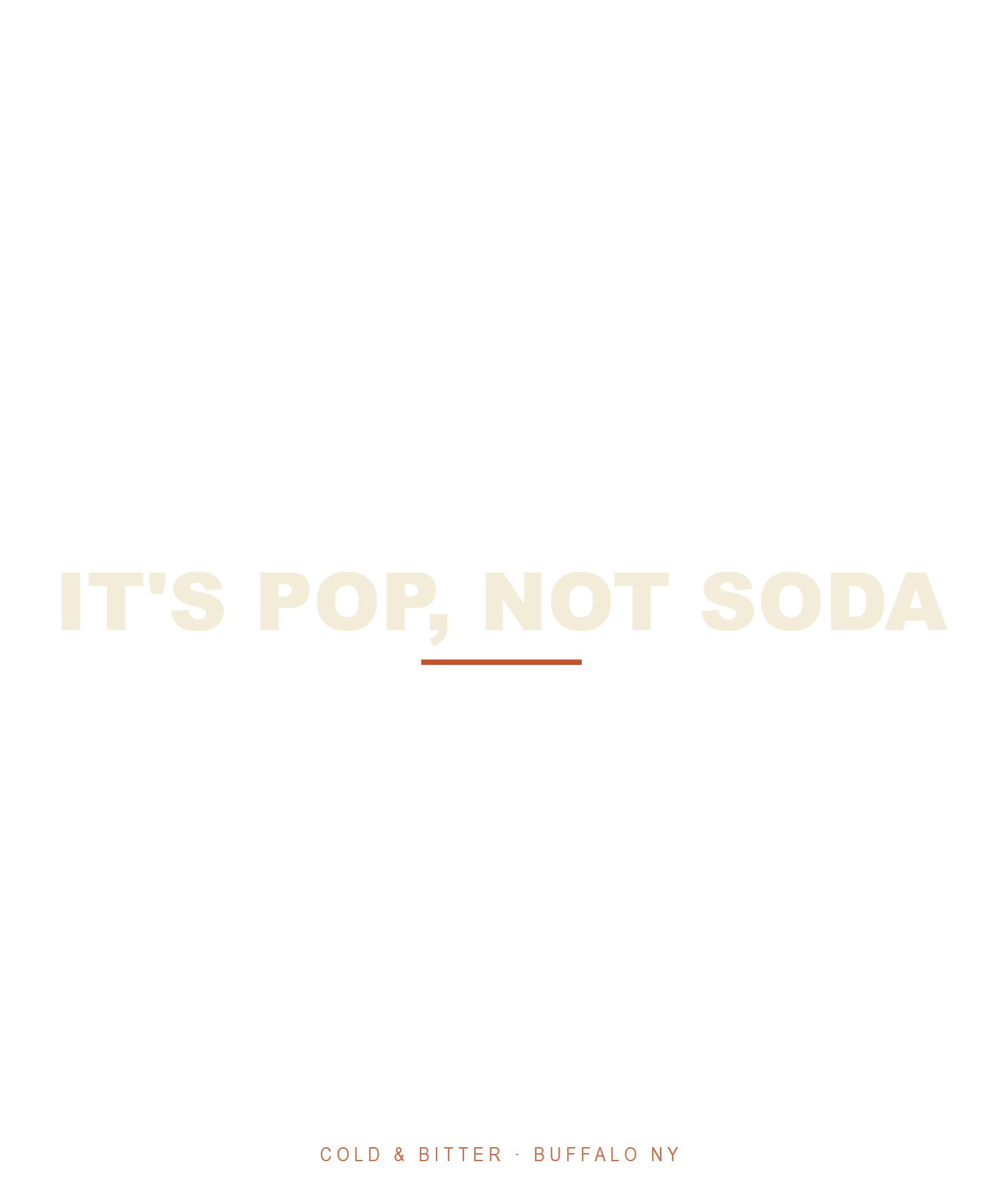 It's Pop, Not Soda — Black garment